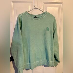 The North Face Light Green Pullover